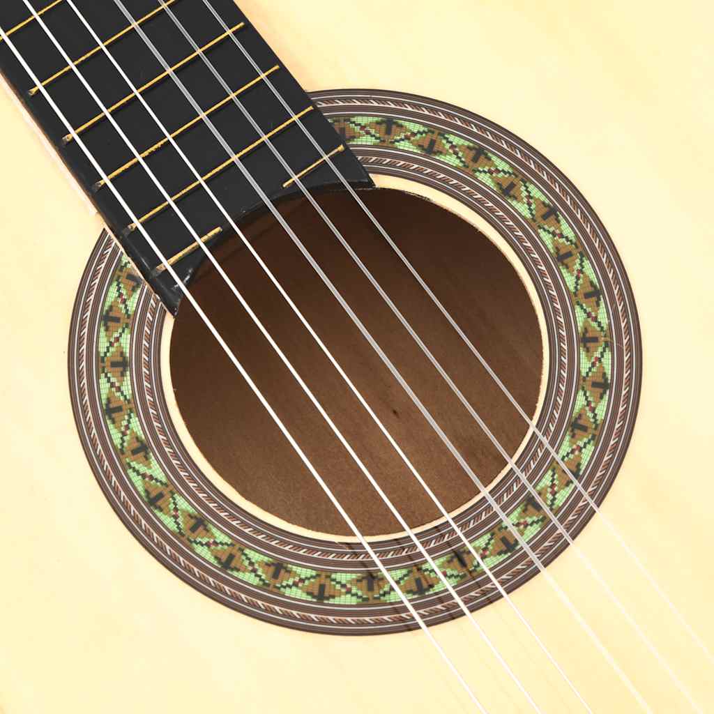 12 Piece Classical Guitar Beginner Set 4/4 39