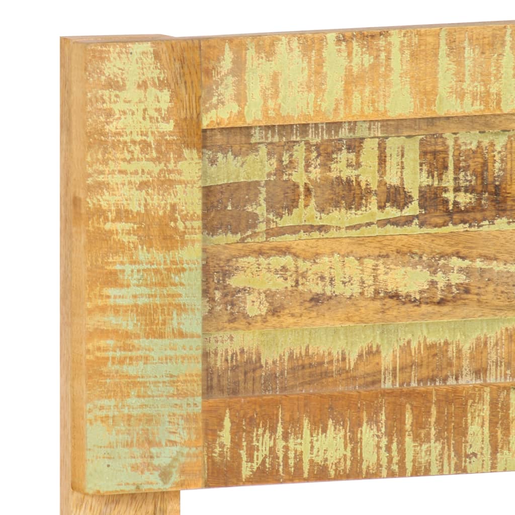 Bed Frame without Mattress Solid Reclaimed Wood 120x200cm
