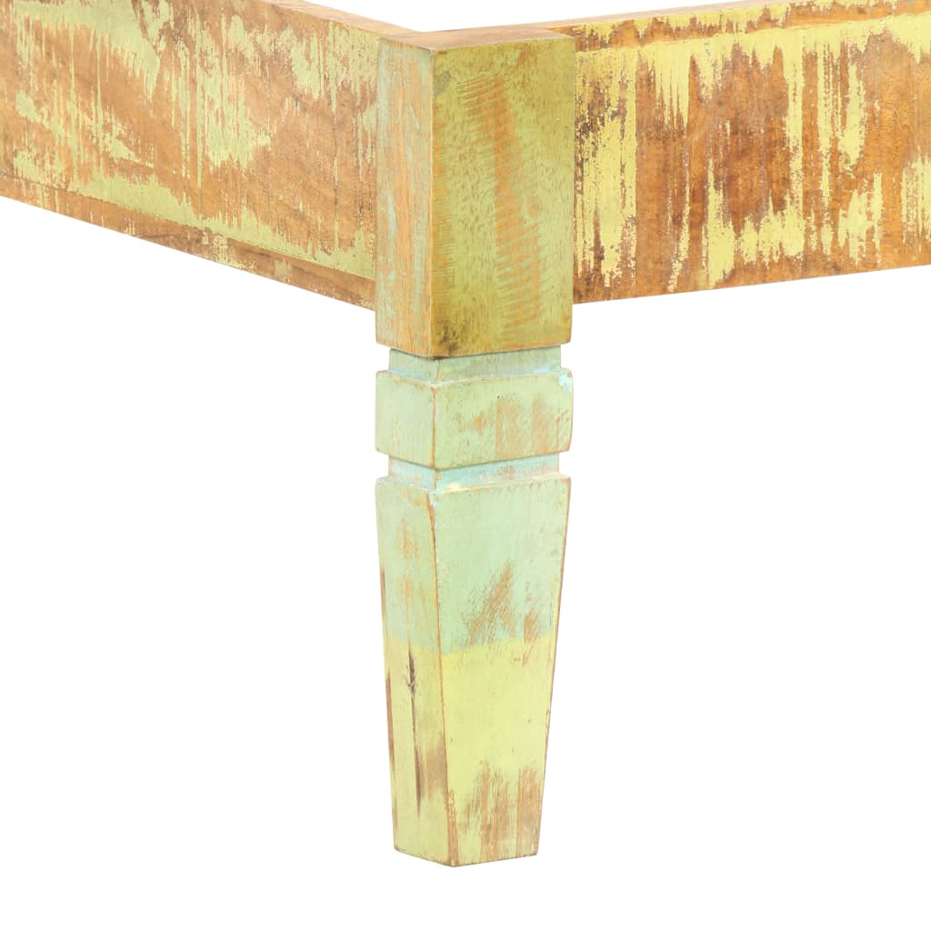 Bed Frame without Mattress Solid Reclaimed Wood 120x200cm
