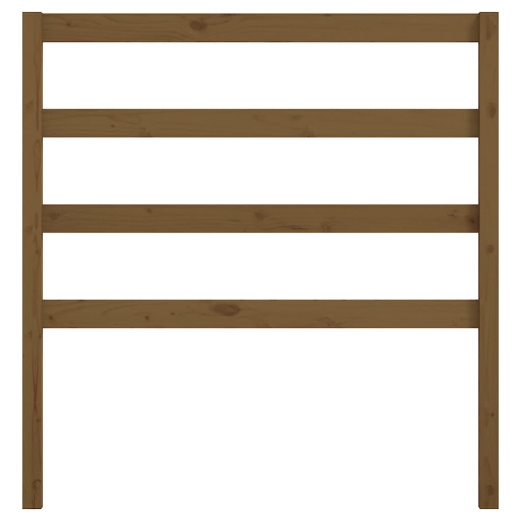 Bed Headboard Honey Brown 95x4x100 cm Solid Wood Pine