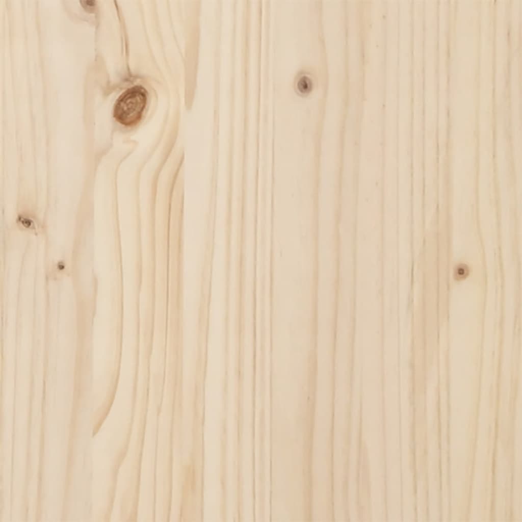Bed with Mattress 160x200 cm Solid Wood Pine