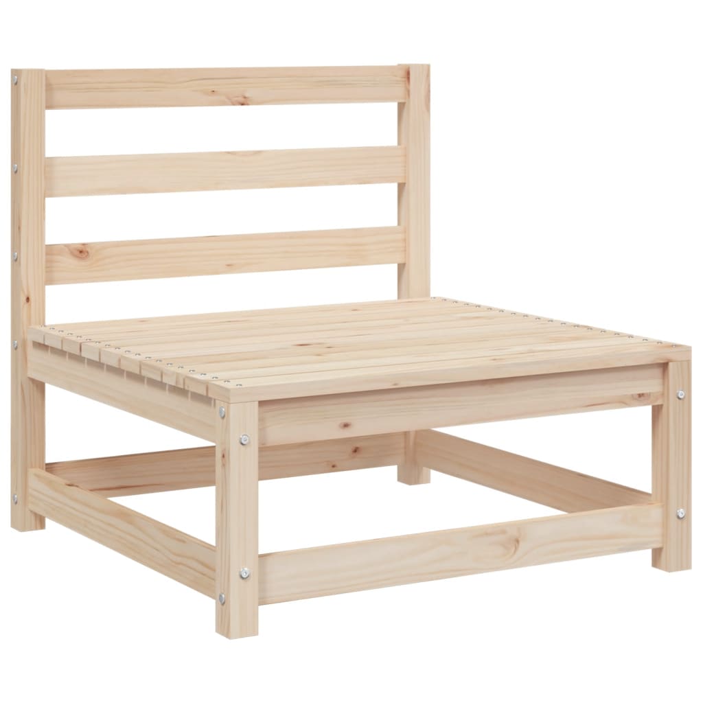 12 Piece Garden Sofa Set Solid Wood Pine
