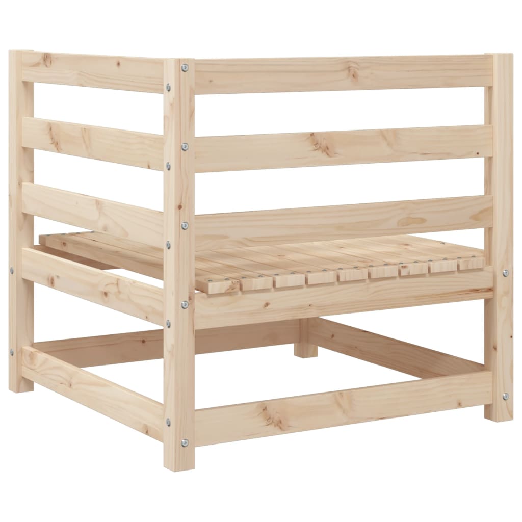 12 Piece Garden Sofa Set Solid Wood Pine