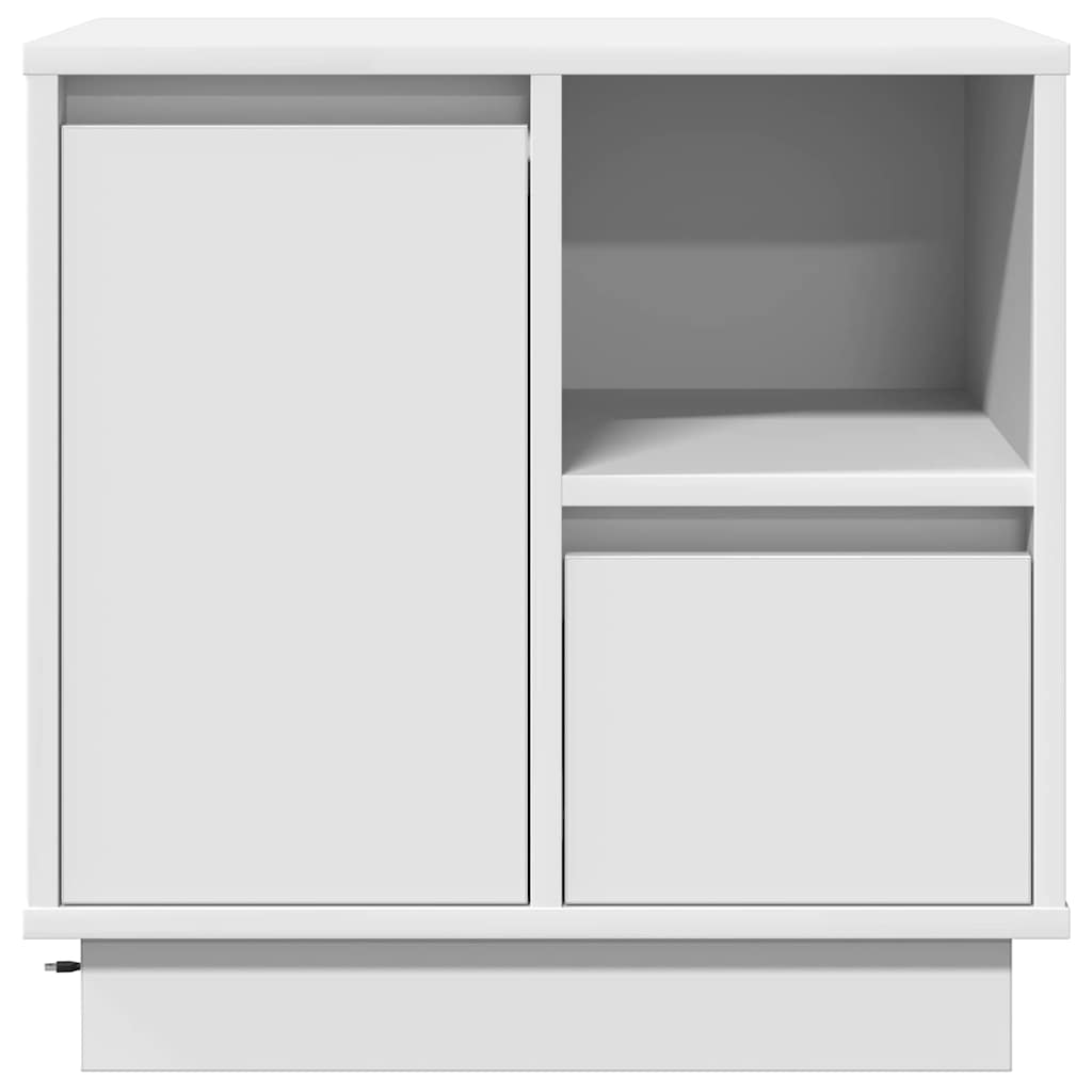 Bedside Cabinet 2 pcs White 50 x 34.5 x 50 cm Engineered wood