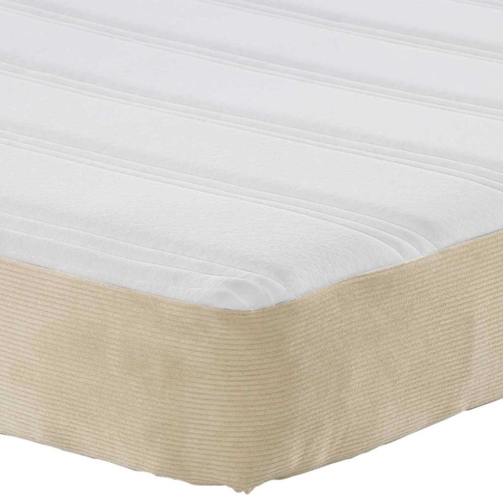 Bed Mattress with Mattress Green 80 x 200 cm Fabric