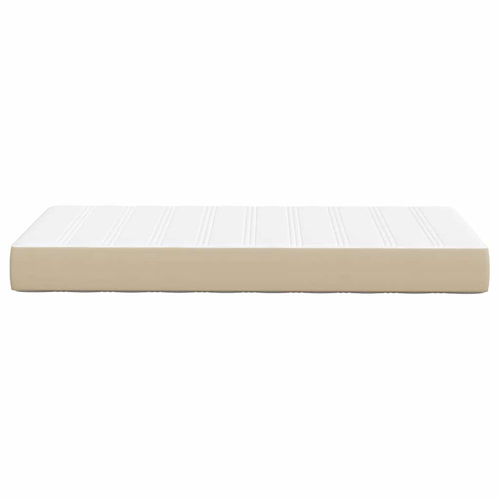 Bed Mattress with Mattress Green 80 x 200 cm Fabric