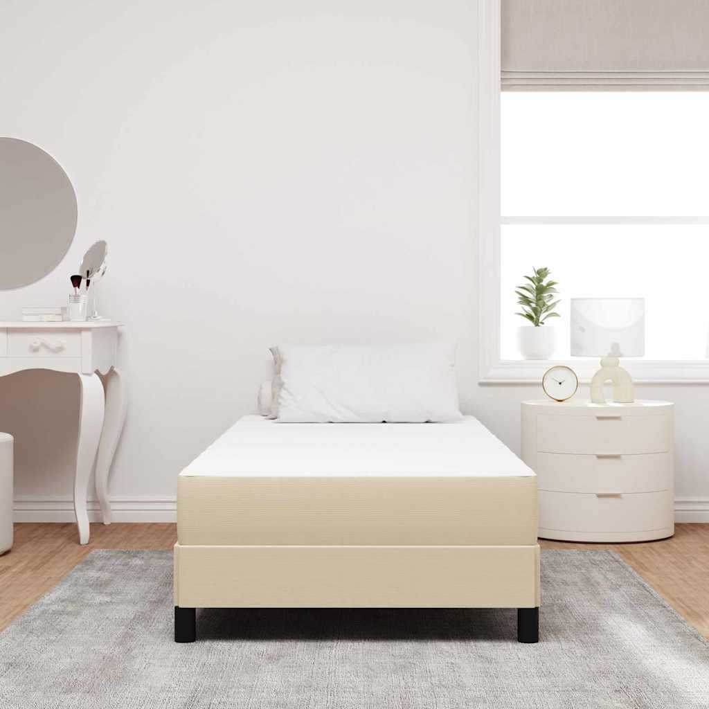 Bed Mattress with Mattress Green 100 x 200 cm Fabric