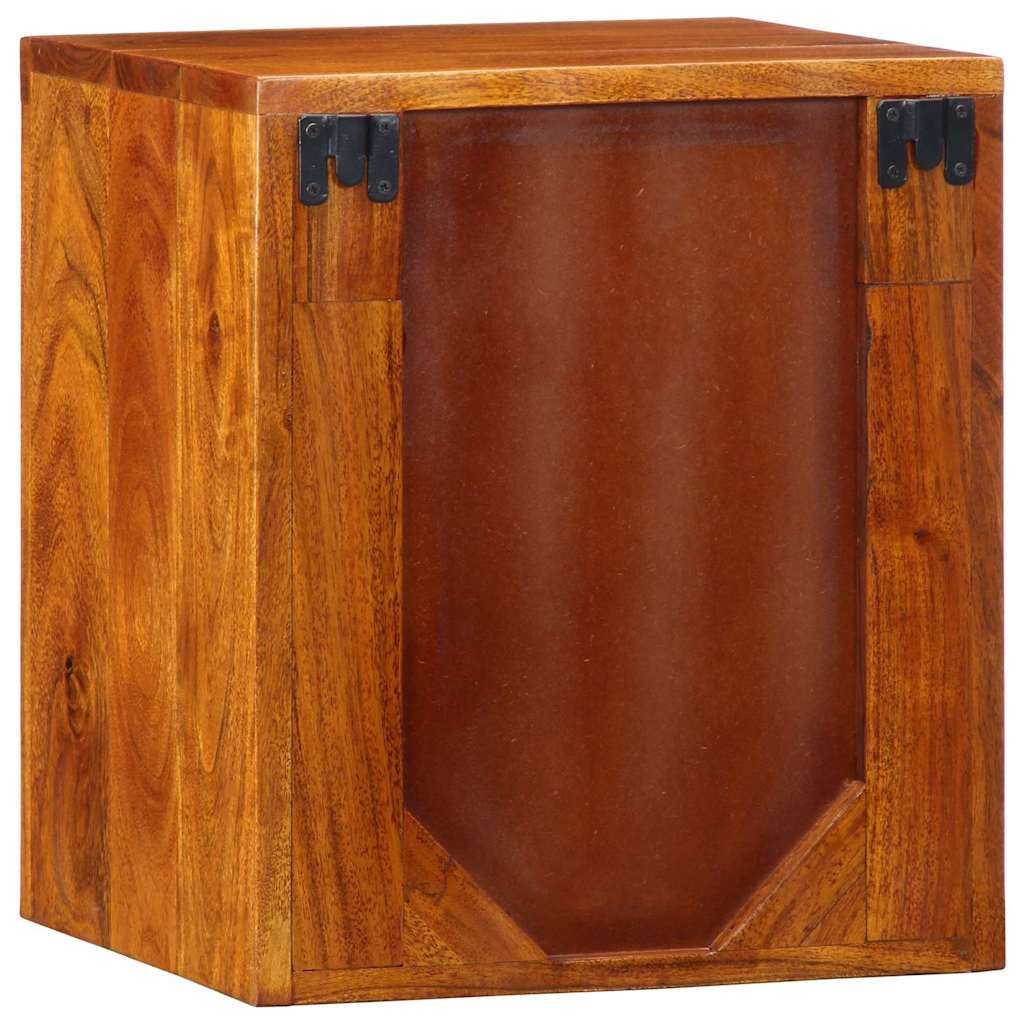 Bedside Cabinet 2 pcs Brown 35 x 30 x 40 cm Solid acacia wood