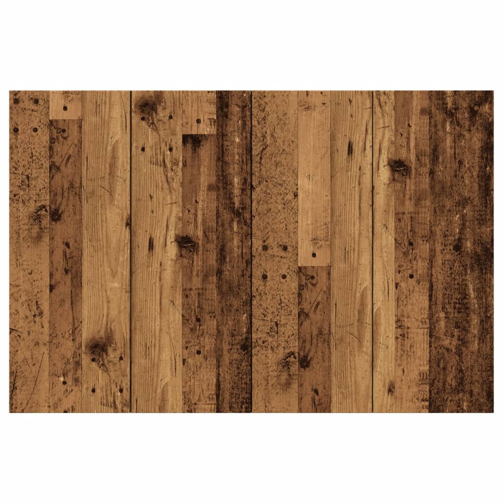 Bed Headboard Old Wood 120x1.5x80 cm Engineered Wood