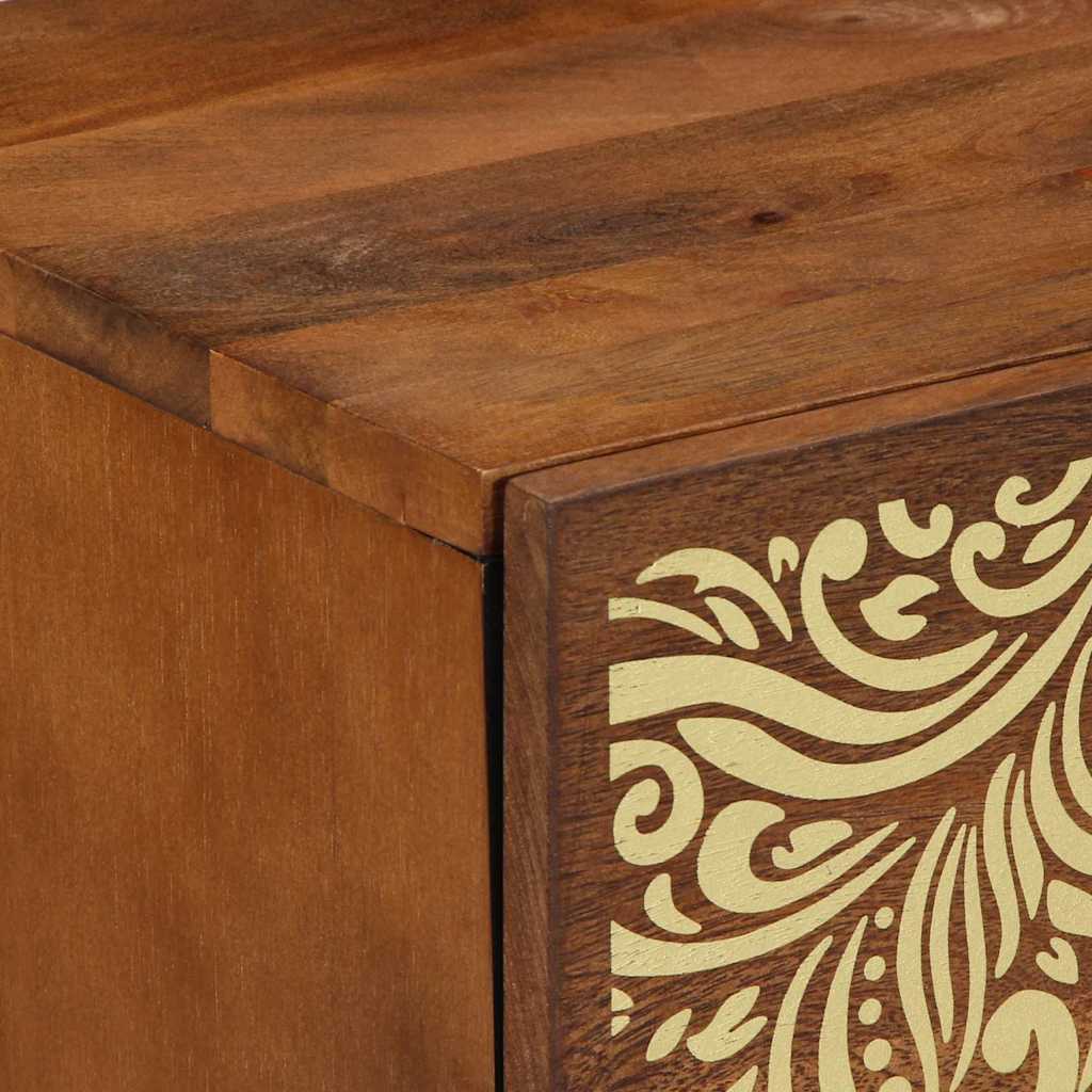 Bedside Cabinet 2 pcs Honey brown 40 x 33 x 46 cm