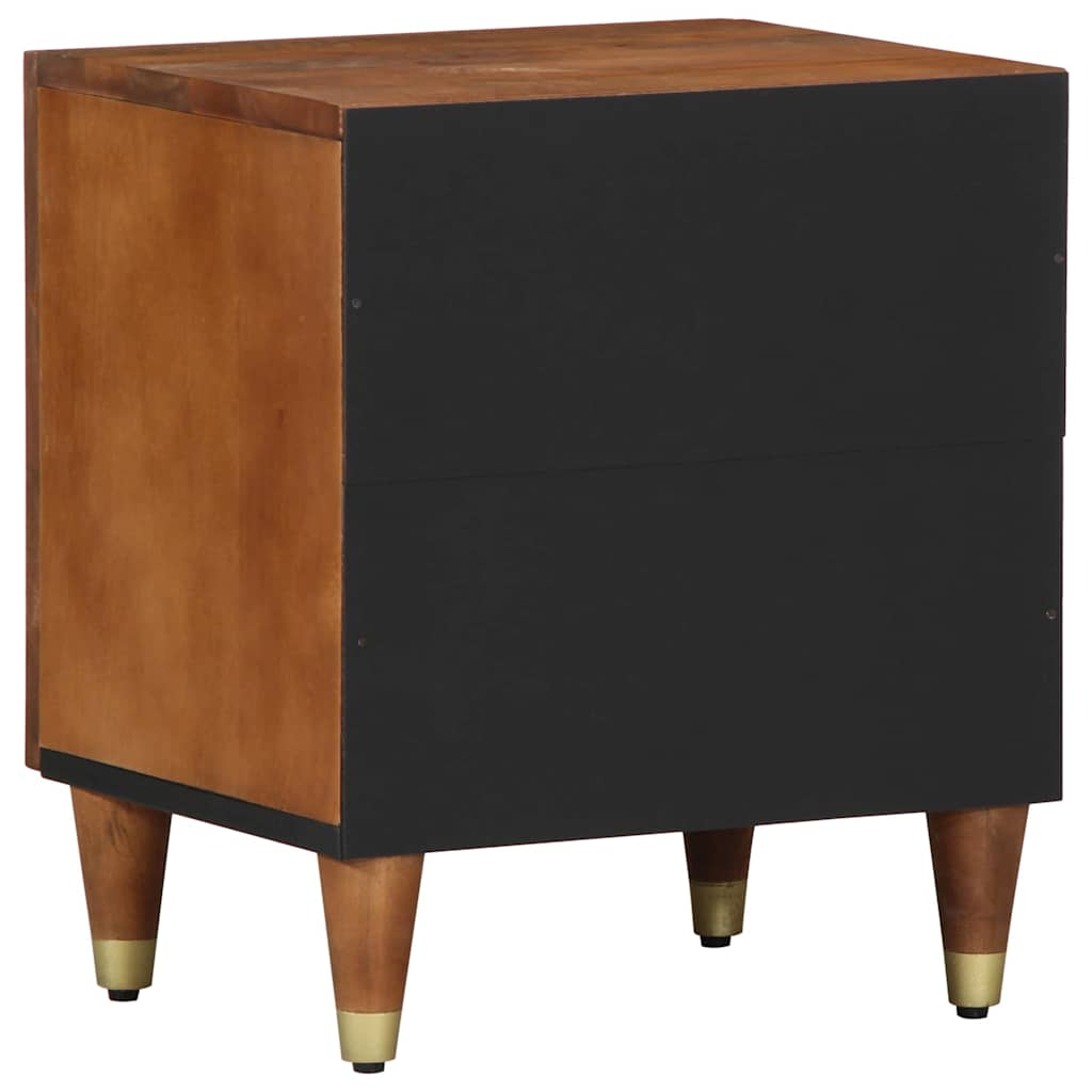 Bedside Cabinet 2 pcs Honey brown 40 x 33 x 46 cm