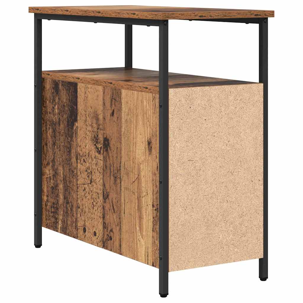 Bedside Cabinet 2 pcs Old wood 30 x 60 x 60 cm Engineered wood
