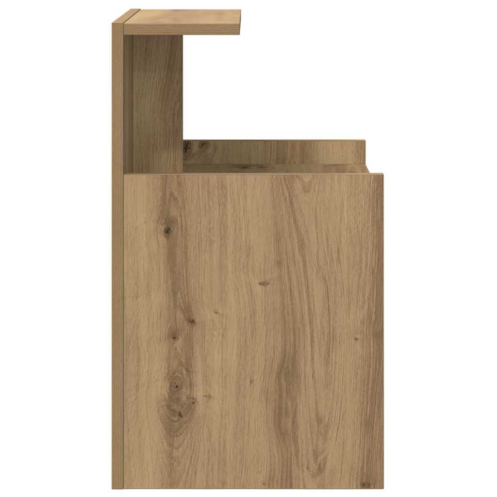 Bedside Cabinet 2 pcs Artisan oak 40 x 35 x 60 cm