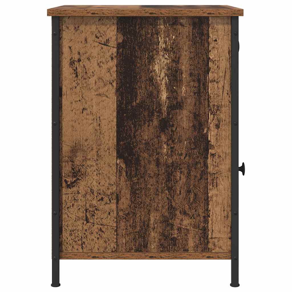 Bedside Cabinet 2 pcs Old wood 40 x 42 x 60 cm Engineered wood