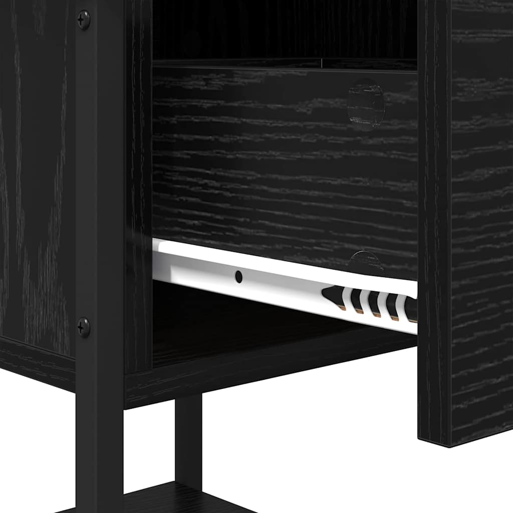 Bedside Cabinet 2 pcs Old wood 35 x 35 x 20 cm Engineered wood