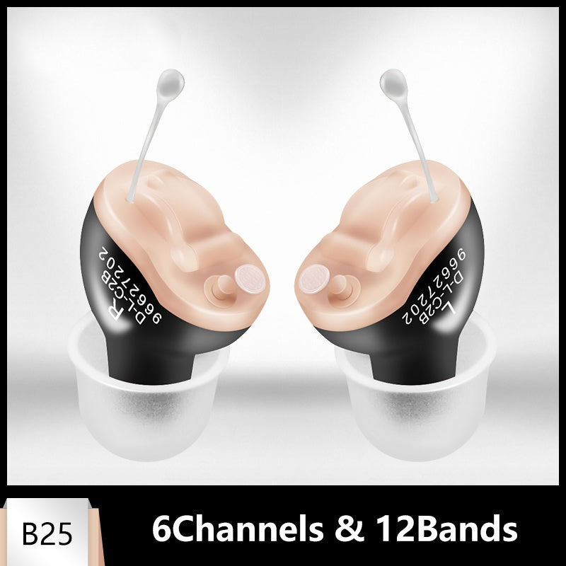 Portable CIC Digital  Invisible Hearing Aid B25