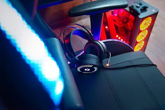 Speedlink Quyre RGB 7.1 Gaming Headset Surround Sound MicroPhone Boom