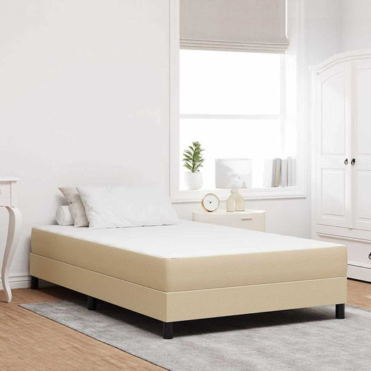 Bed Mattress with Mattress Green 120 x 200 cm Fabric