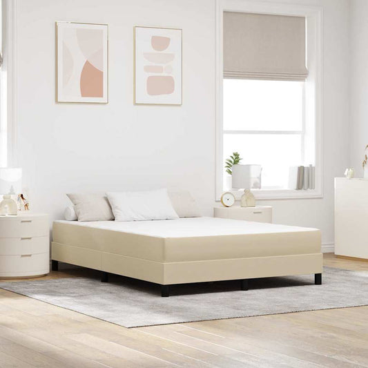 Bed Mattress with Mattress Green 140 x 190 cm Fabric