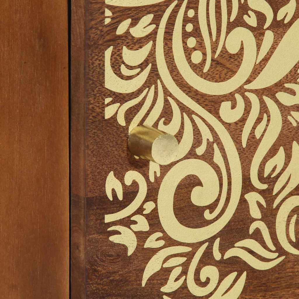 Bedside Cabinet 2 pcs Honey brown 40 x 33 x 46 cm