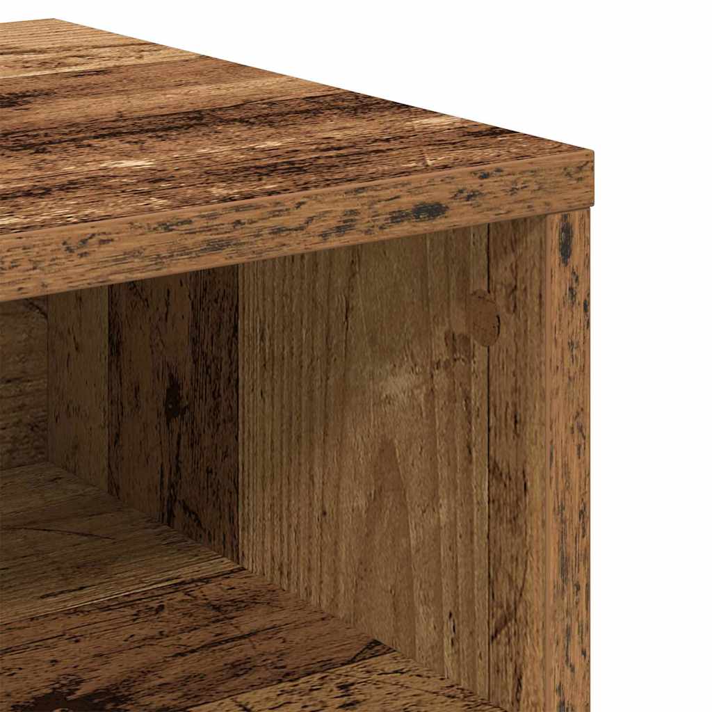 Bedside Cabinet 2 pcs Old wood 40 x 40 x 30 cm Engineered wood