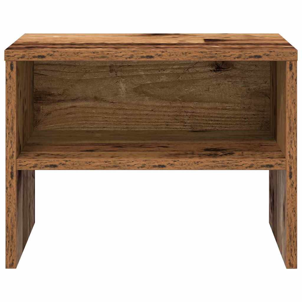 Bedside Cabinet 2 pcs Old wood 40 x 40 x 30 cm Engineered wood